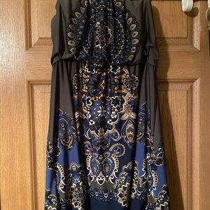 Maurice’s strapless dress